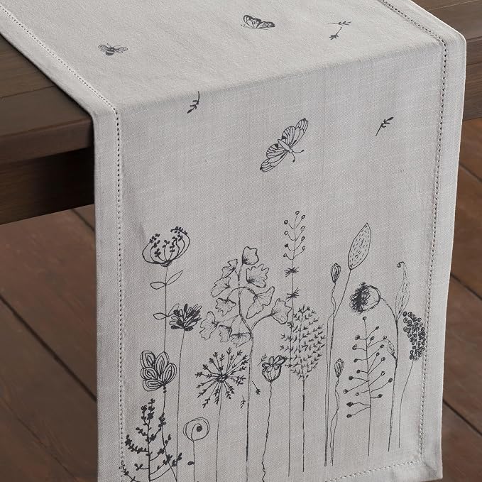 Maison d' Hermine Table Runner 100% Cotton 14.50" x 72" | Table Runners 72 - Image 9
