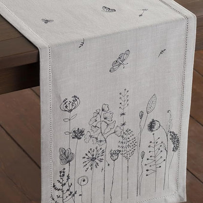 Maison d' Hermine Table Runner 100% Cotton 14.50" x 72" | Table Runners 72 - Image 9