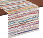 COTTON CRAFT Woven Chindi Table Runner by COTTONCRAFT
