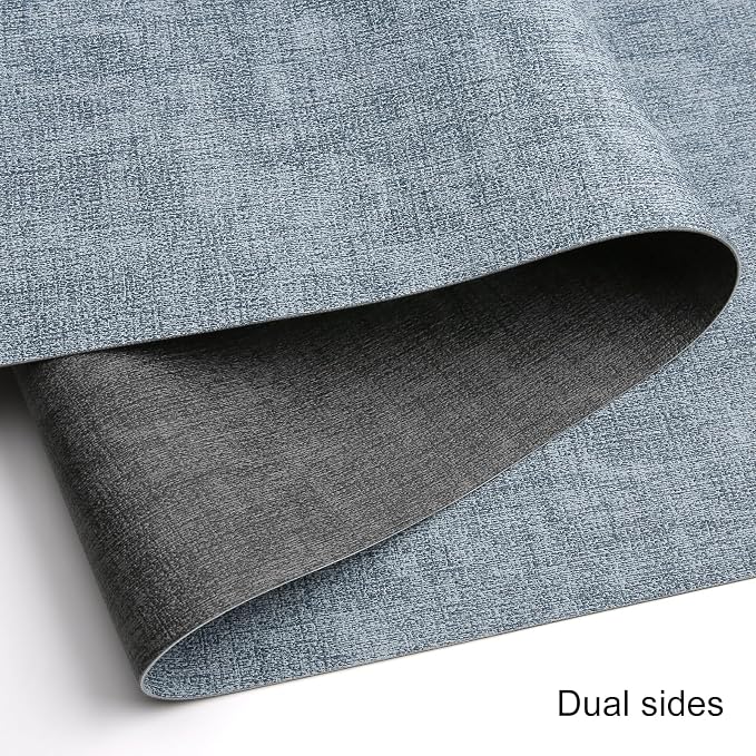 Table Runners 72 Inch Long, Dual-Sided Faux Leather Table Runner | Waterproof - Image 2