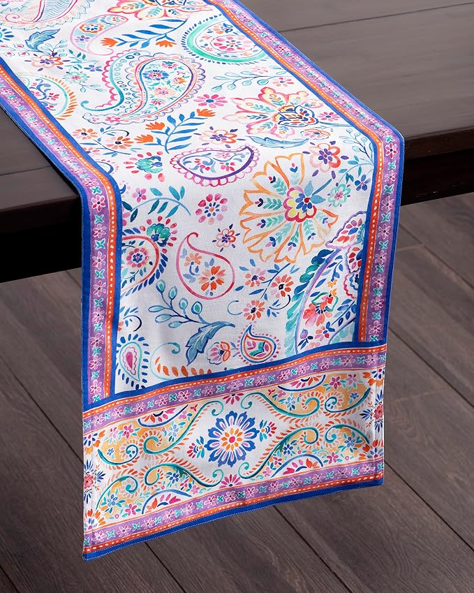 Maison d' Hermine Table Runner 100% Cotton 14.50" x 108" | Table Runners 108 - Image 7