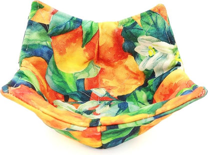 Cotton Microwavable Bowl Cozy, Microwave-Safe Hot Bowl Holders, Soup Bowl Cozy - Image 6