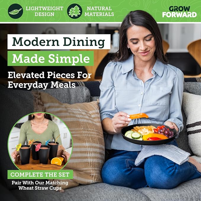 Grow Forward Premium Wheat Straw Plates - Image 5