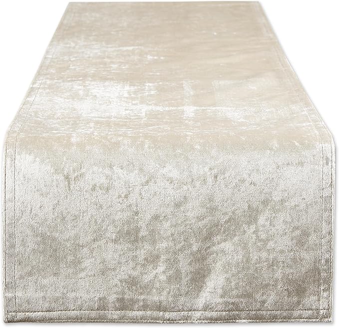 DII Velvet Collection Tabletop, Table Runner by DII