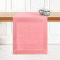 D'Moksha Homes Linen Dusty Pink Table Runner 84 Inches Long - 100% Pure Linen 14 x 84 Inch Table Runner for Dining, Valentines, Spring, Easter - Machine Washable