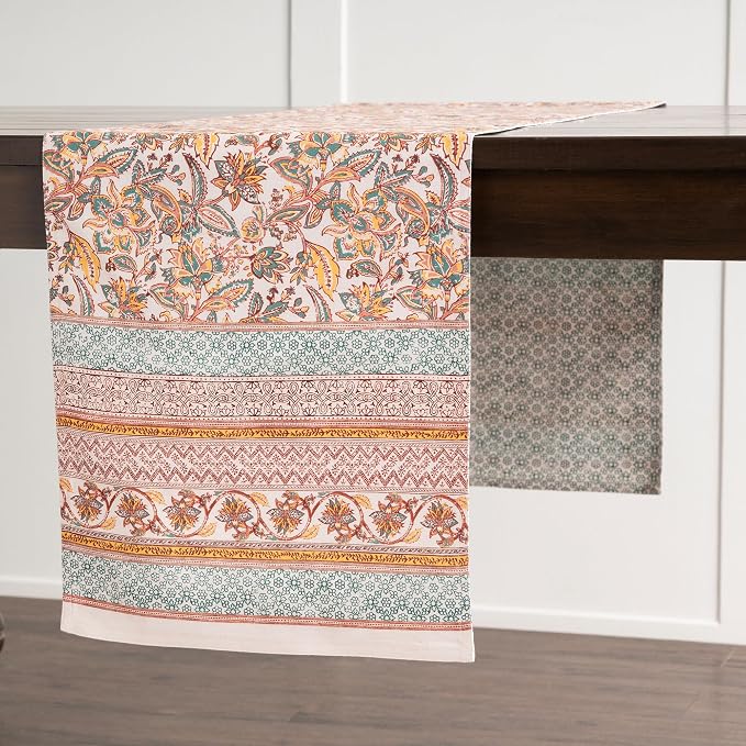 Maison d' Hermine Table Runner 100% Cotton 14.50" x 72" | Table Runners 72 - Image 8