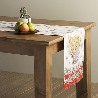 Maison d' Hermine Table Runner 100% Cotton 14.50" x 90" | Table Runners 90 - Image 6