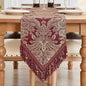 Loom and Mill Luxury Table Runner 108 Inches Long, Classic Jacquard Dining by LoomandMill