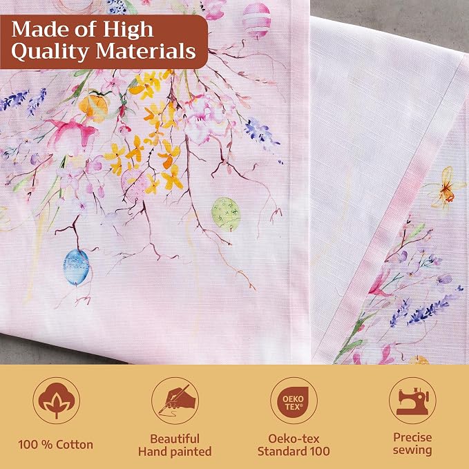 Maison d' Hermine Table Runner 100% Cotton 14.50" x 108" | Table Runners 108 - Image 3