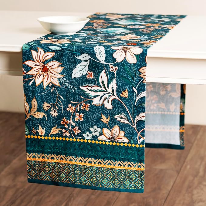 Maison d' Hermine Table Runner 100% Cotton 14.50" x 72" | Table Runners 72 - Image 3