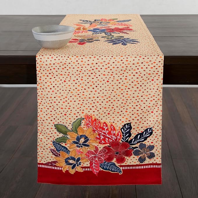 Maison d' Hermine Table Runner 100% Cotton 14.50" x 108" | Table Runners 108 - Image 9