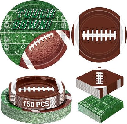 Football Party Supplies Set by QZYL