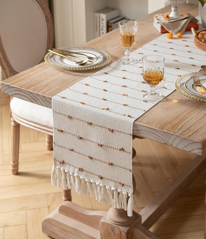 Caflife Boho Table Runner 90 Inchs Long - Image 2