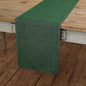Solino Home 100% Pure Linen Dining Table Runner Green, Athena 14 x 90 in | by SolinoHome