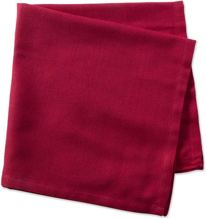 DII Variegated Tabletop Collection, Napkin Set, Tango Red, 6 Piece - Image 3