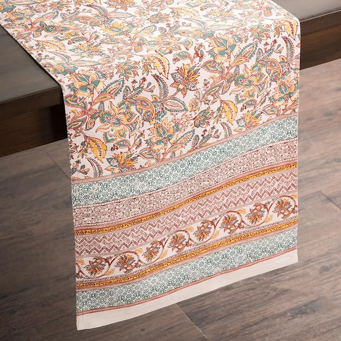 Maison d' Hermine Table Runner 100% Cotton 14.50" x 72" | Table Runners 72 - Image 9