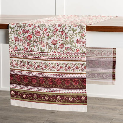 Maison d' Hermine Table Runner 100% Cotton 14.50" x 72" | Table Runners 72 - Image 8