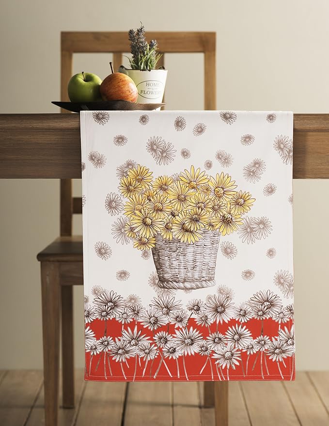 Maison d' Hermine Table Runner 100% Cotton 14.50" x 60" | Table Runners 60 - Image 4