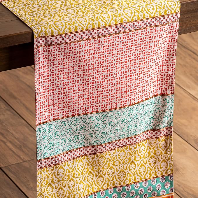 Maison d' Hermine Table Runner 100% Cotton 14.50" x 72" | Table Runners 72 - Image 9