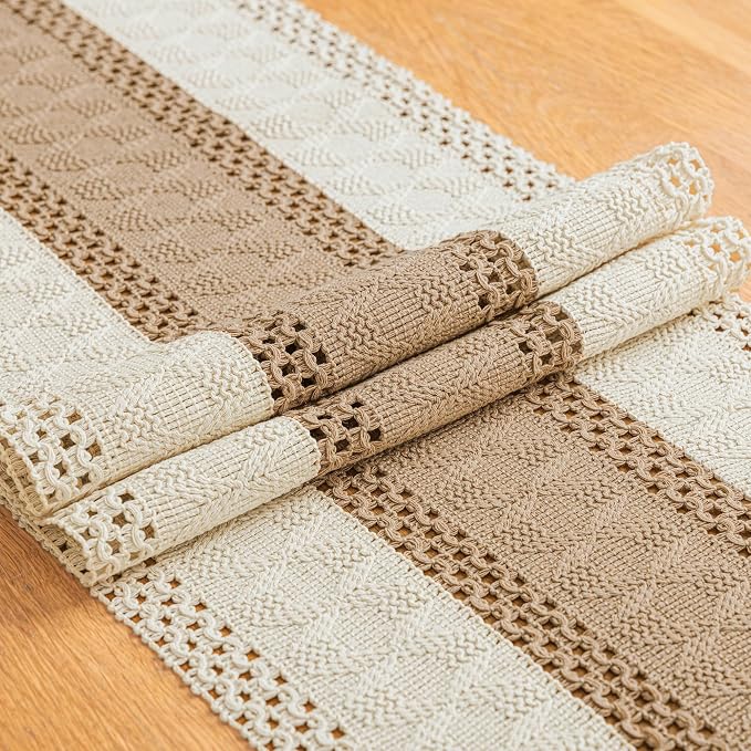 Cotton Farmhouse Table Runner - Image 7