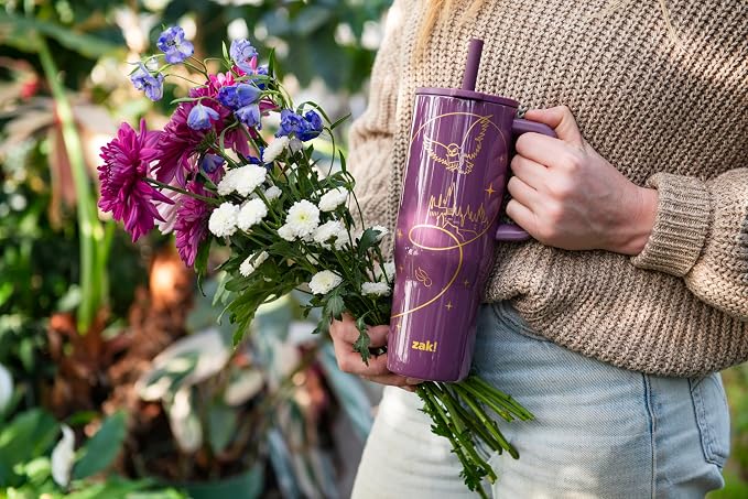 Zak Designs Harry Potter 30oz Spill-Proof Insulated Stainless Steel Tumbler | - Image 11