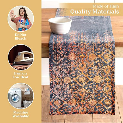 Maison d' Hermine Table Runner 100% Cotton 14.50" x 108" | Table Runners 108 - Image 3