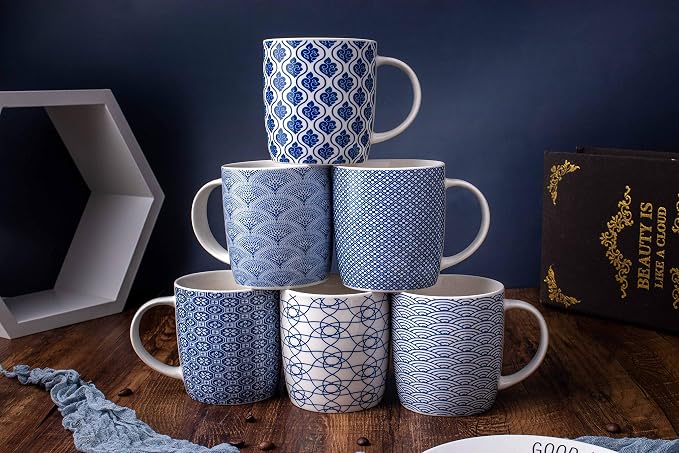 Set of 6 11.5 oz Coffee Mugs - Image 2