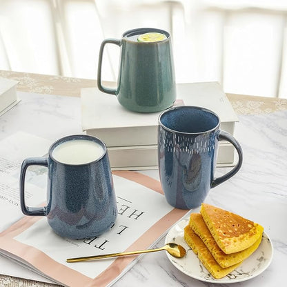 Large Ceramics Coffee Mugs, 24 OZ, - Image 5