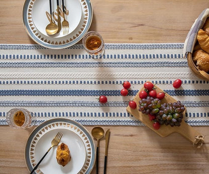 Caflife Boho Table Runner 60 Inchs Long, Dining Room Home Decor - Image 3