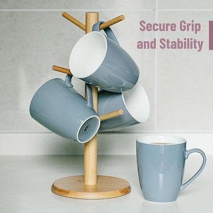 BTaT- Porcelain Coffee Mugs Set, 16 Ounces, 4 Pack, Restaurant Cups - Image 5