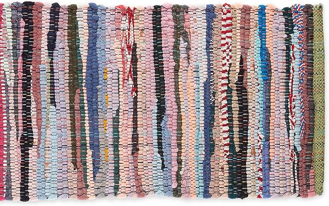 DII Handmade Chindi Tabletop, Reversible and Machine Washable, Table Runner - Image 2