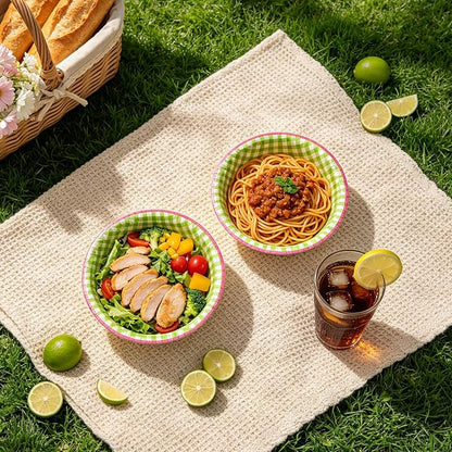 Paper Bowls 8 oz, Disposable Small Paper Bowls, Soak Proof, Cut Proof, - Image 6