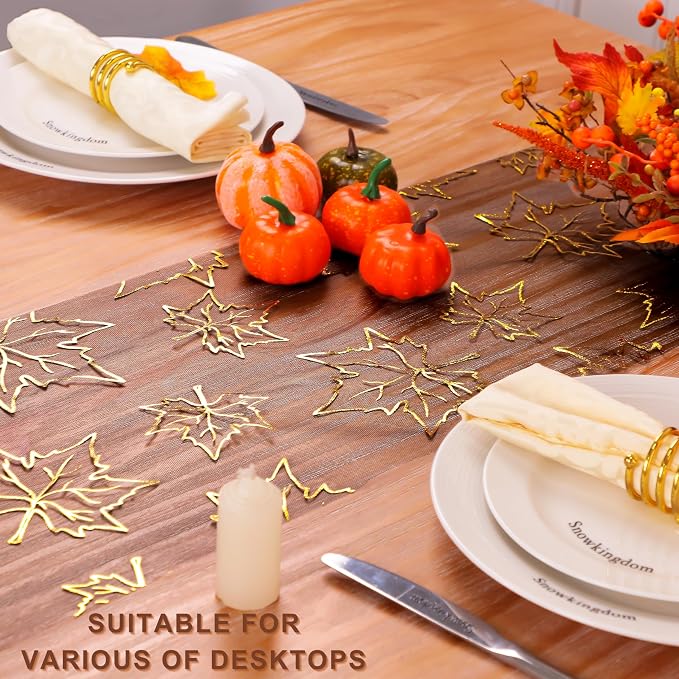 Snowkingdom Fall Table Runners - Image 8