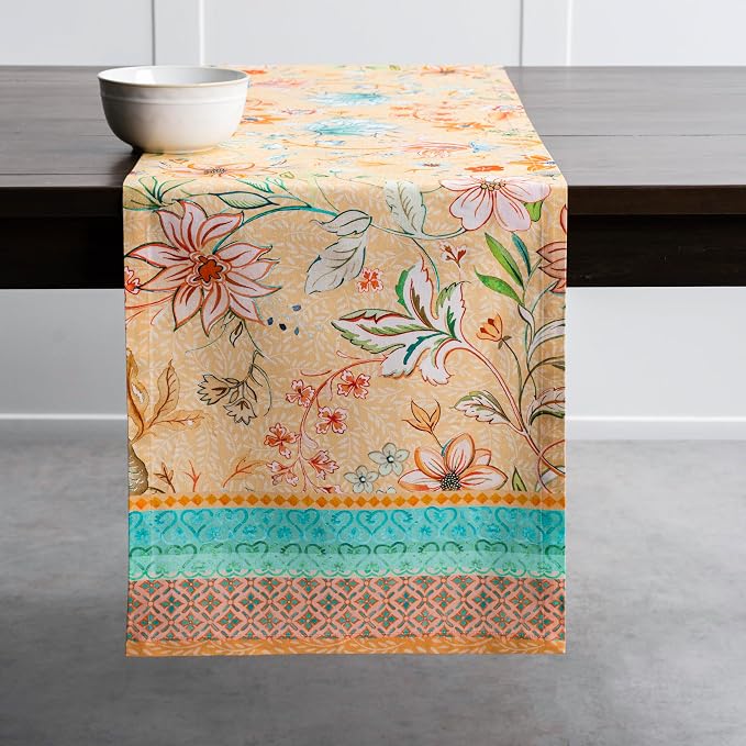 Maison d' Hermine Table Runner 100% Cotton 14.50" x 72" | Table Runners 72 - Image 9