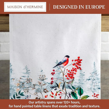 Maison d' Hermine Table Runner 100% Cotton 14.50" x 72" | Table Runners 72 - Image 2