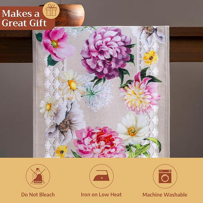 Maison d' Hermine Table Runner 100% Cotton 14.50" x 72" | Table Runners 72 - Image 5