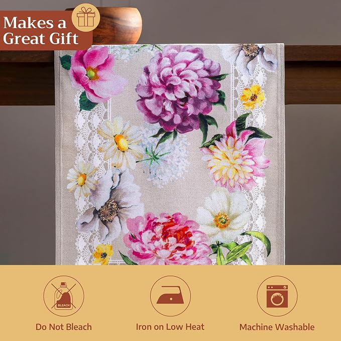 Maison d' Hermine Table Runner 100% Cotton 14.50" x 108" | Table Runners 108 - Image 5