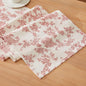 French Pastoral Farmhouse Table Runners, 13x60 Inch Red | 100% Organic Cotton by Unknown