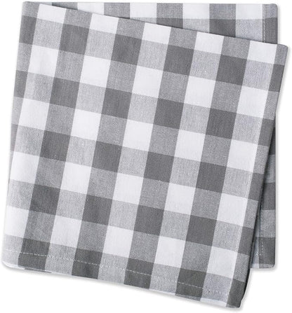 DII Checkered Tabletop Collection 100% Cotton, Machine Washable, Napkin Set - Image 4