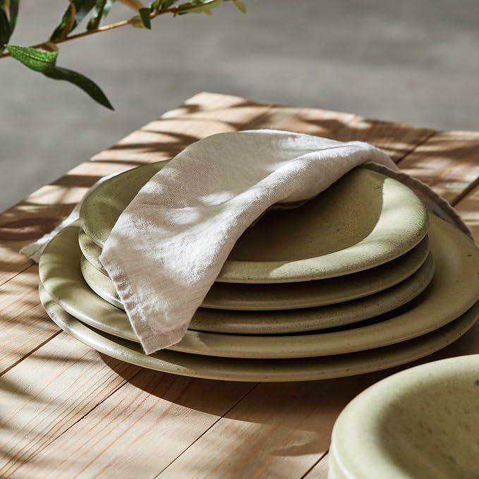Porto by Stone Lain Aro 12-Piece Premium Kitchen & Dining Dinnerware Set - Image 3