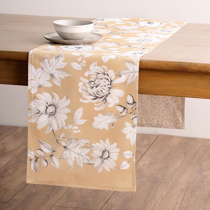Maison d' Hermine Table Runner 100% Cotton 14.50" x 72" | Table Runners 72 - Image 9
