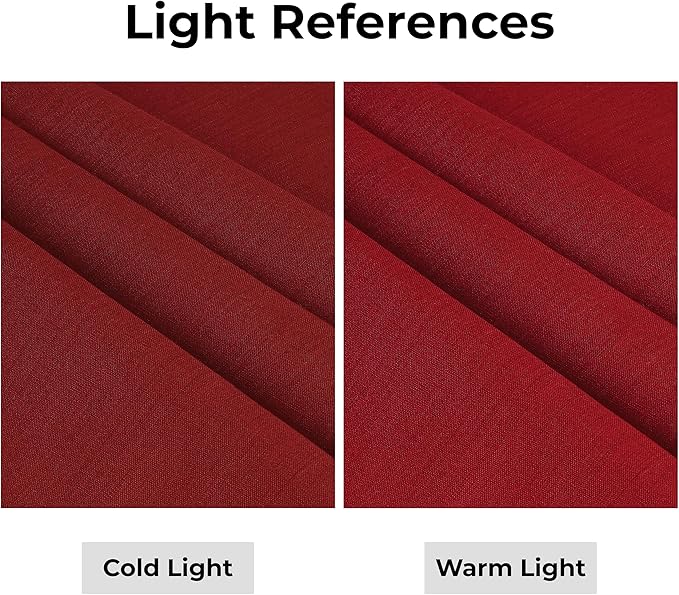D'Moksha Homes Linen Red Table Runner 60 Inches - Classic Hemstitch, 100% Pure Linen Coffee Table Runner 14 x 60 Inch Ideal for Dresser Tables, Valentines, Spring