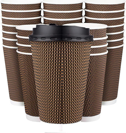Promora Brown Disposable Coffee Cups by Promora