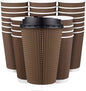 Promora Brown Disposable Coffee Cups by Promora