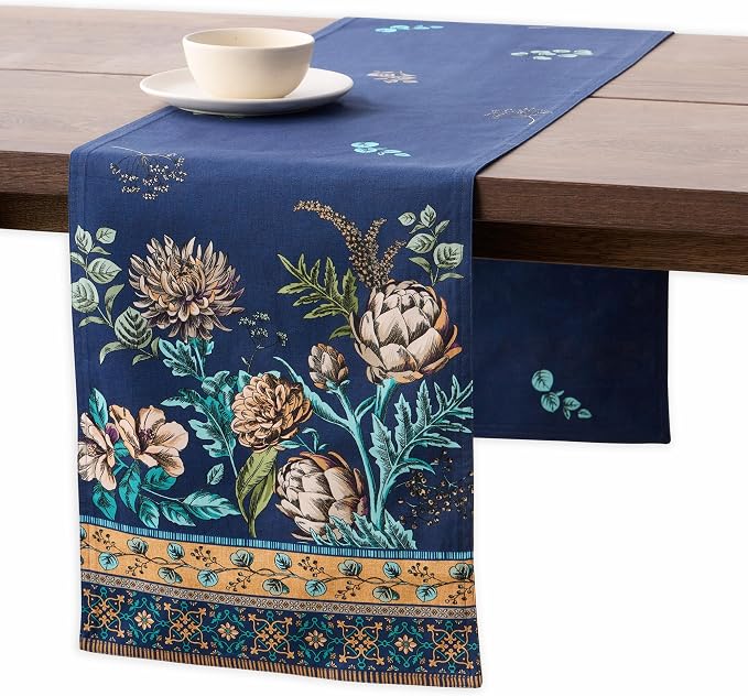 Maison d' Hermine Table Runner 100% Combed Cotton 14.5"x72" | Table Runners 72 by MaisondHermine