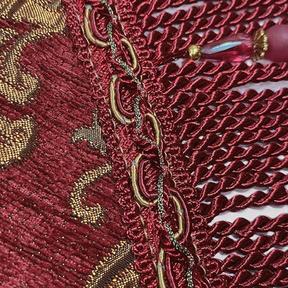 Loom and Mill Luxury Vintage Chenille Table Runner 72 Inches Long, 13x72 inch - Image 5