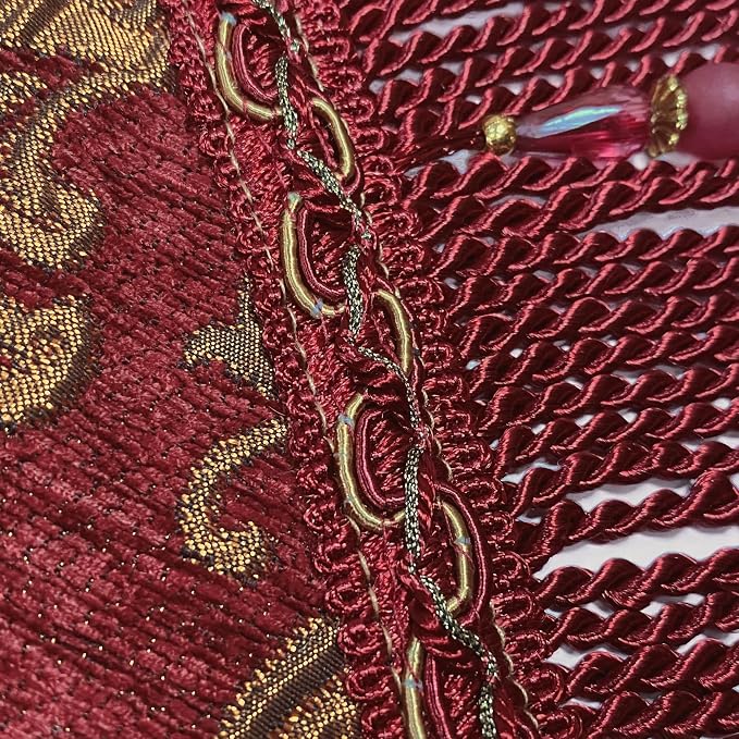 Loom and Mill Luxury Vintage Chenille Table Runner 120 Inches Long, 13x120 inch - Image 5