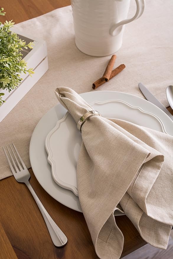 DII Chambray Kitchen, Tabletop Collection, 14x72 Table Runner - Image 5