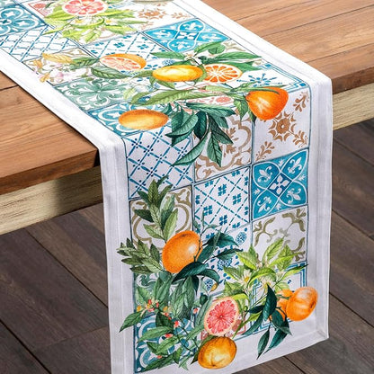 Maison d' Hermine Table Runner 100% Cotton 14.50" x 108" | Table Runners 108 - Image 9