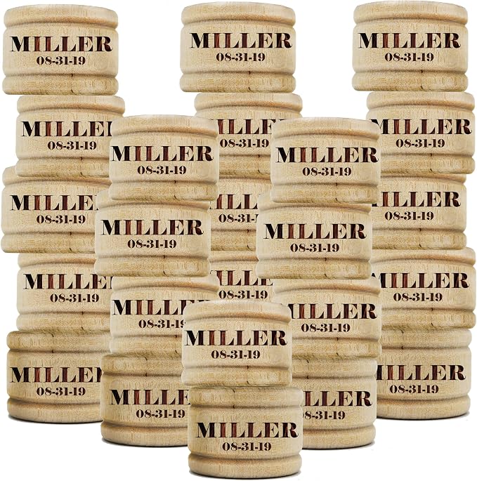 My Personal Memories Custom Personalized Wooden Napkin Ring Holders by MyPersonalMemories